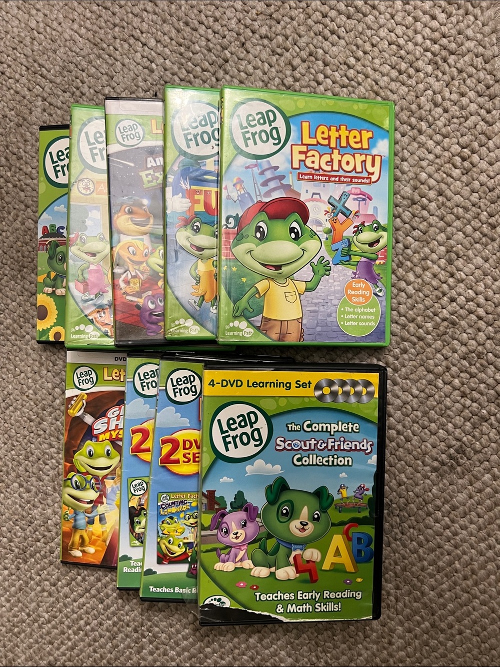 LeapFrog DVD Learning Set Bundle